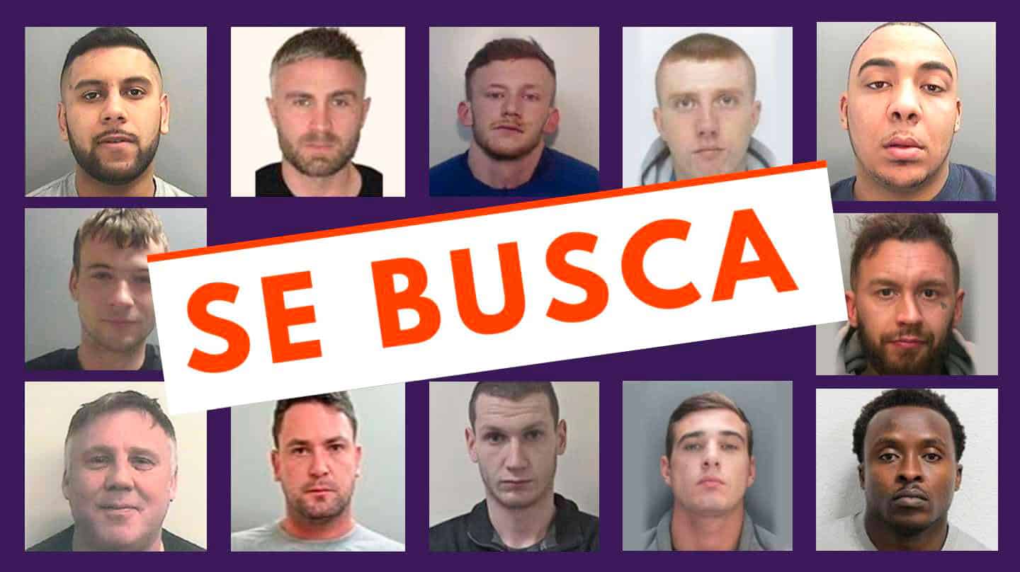 Reino Unido pide ayuda para localizar a 12 fugitivos que podrían esconderse en España