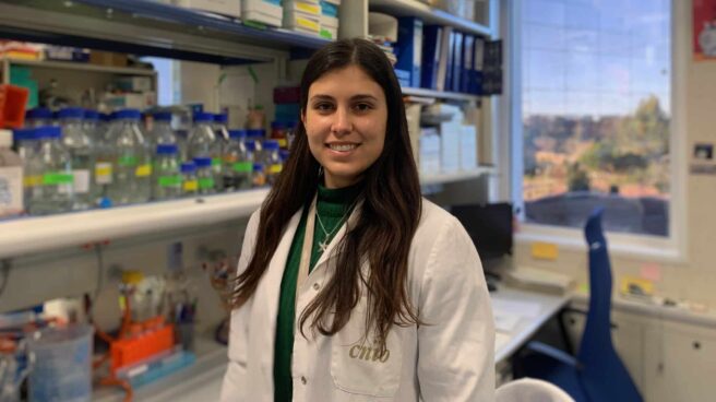 Gloria Bonel cursa un Doctorado en Biociencias Moleculares (Medicina), en el CNIO – Centro Nacional de Investigaciones Oncológicas.