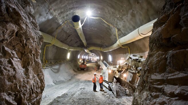 Túnel construido por Hochtief.