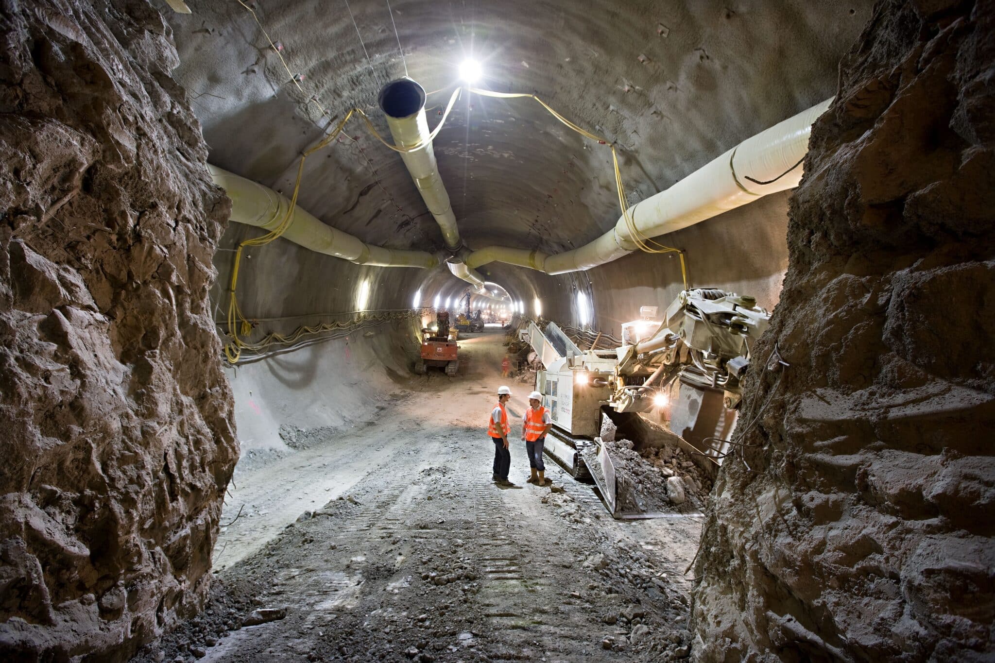 Túnel construido por Hochtief.