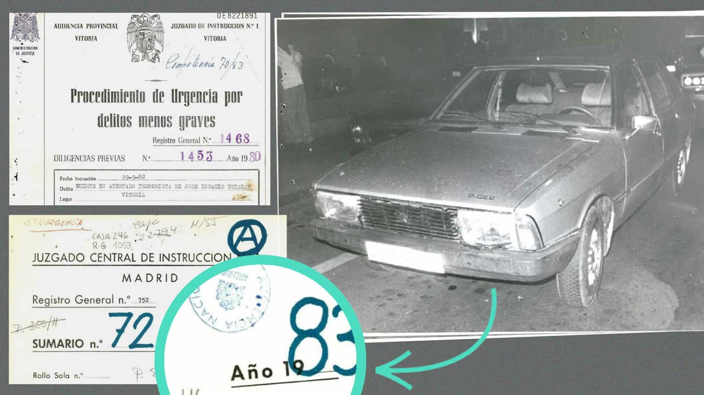 El frasco de sangre que cerca al etarra que mató a Ustaran en 1980