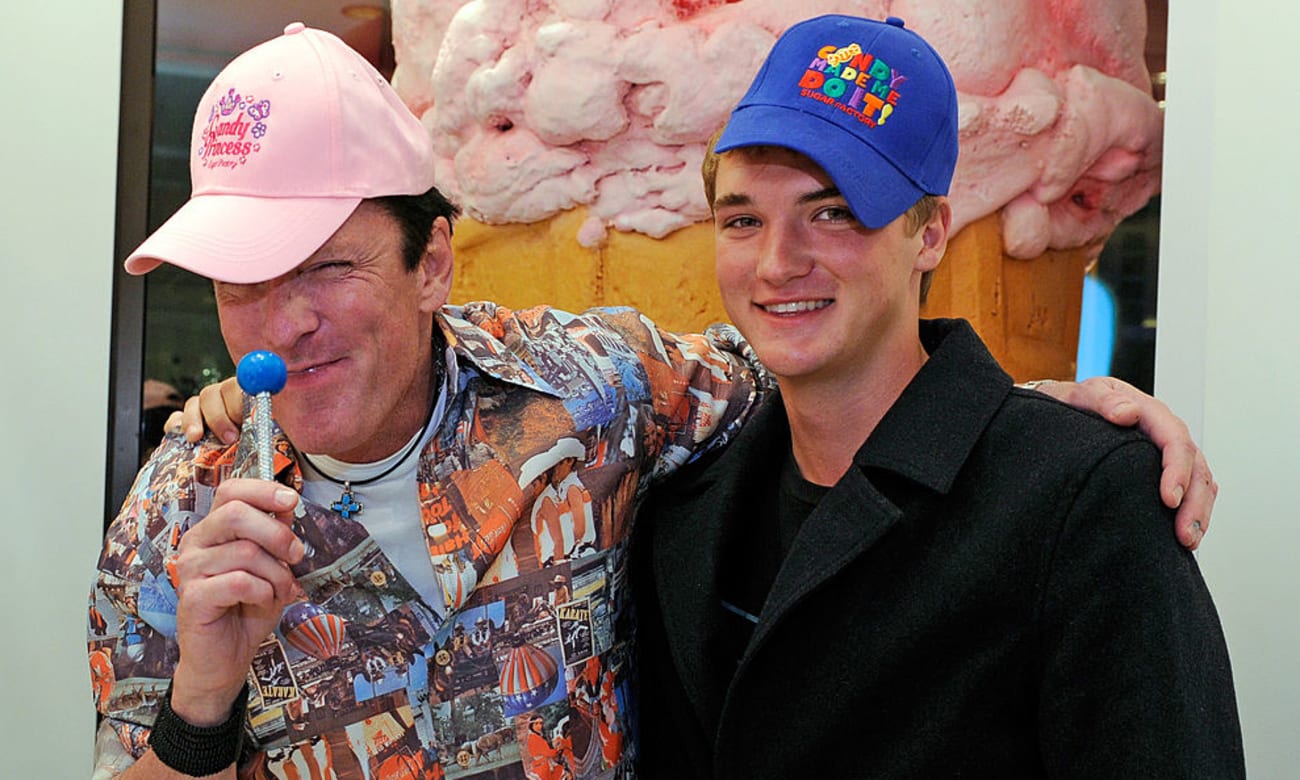 Michael Madsen y su hijo Hudson.