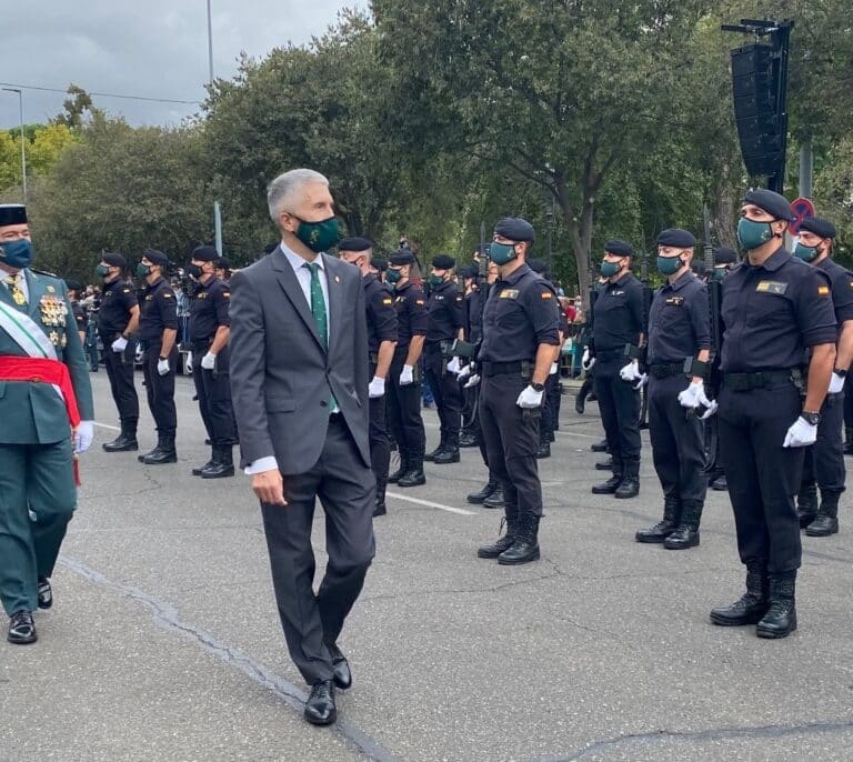 La Guardia Civil cifra en 142.217 euros el coste del último desfile por la festividad de la patrona