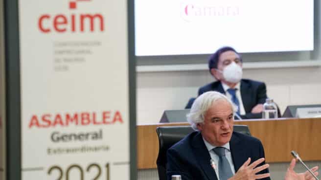 El presidente de la CEIM, Miguel Garrido.