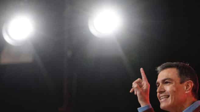 Pedro Sánchez, en un acto del PSOE de Castilla y León.