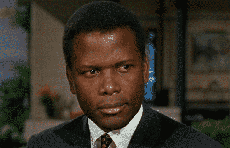 Sidney Poitier en ¿Adivina quién viene a cenar esta noche?