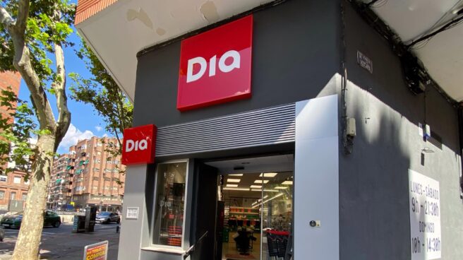 Imagen de un supermercado Dia. Imagen de un supermercado Dia.