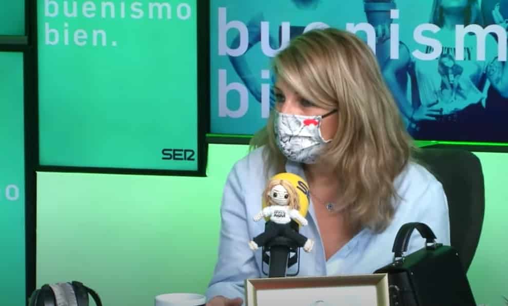 Yolanda Díaz, durante su entrevista en Buenismo bien.