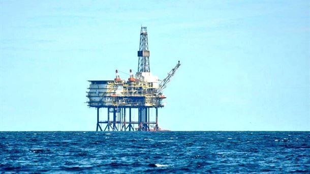 Plataforma 'Gaviota' de almacenamiento de gas ubicada frente a la costa de Bermeo.