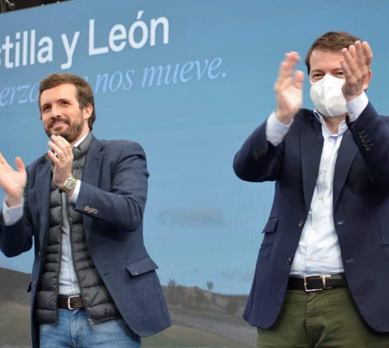 Mañueco se desinfla, Casado se desinfla