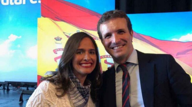 Belén Hoyo y Pablo Casado. Belén Hoyo y Pablo Casado.
