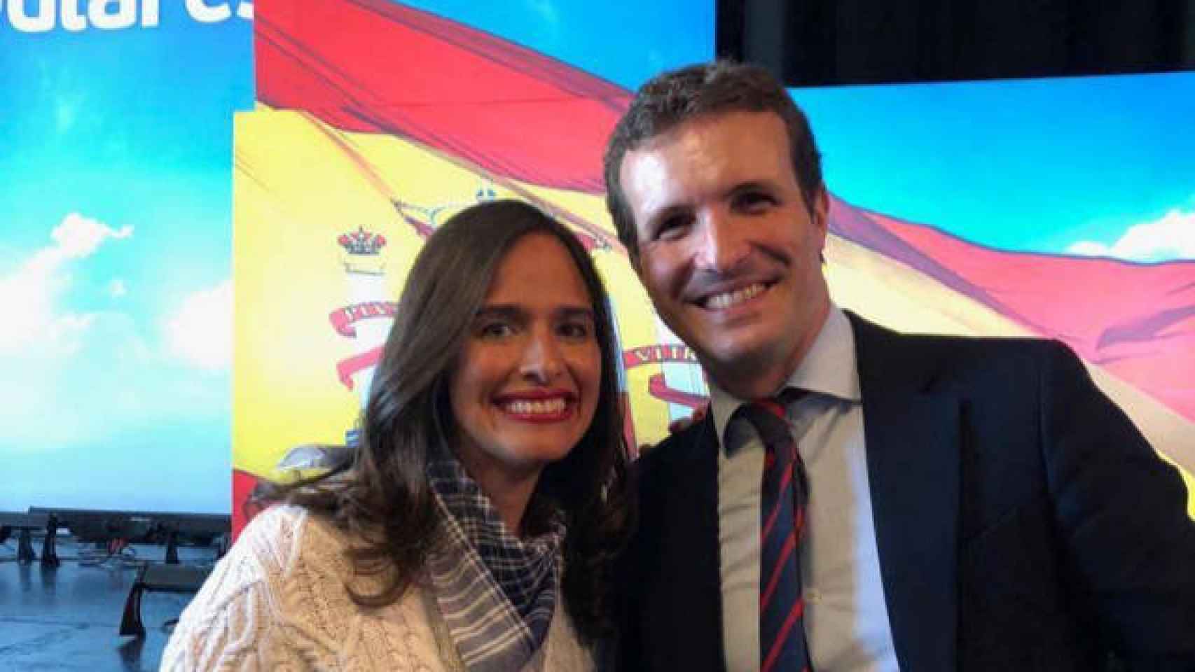 Belén Hoyo y Pablo Casado.