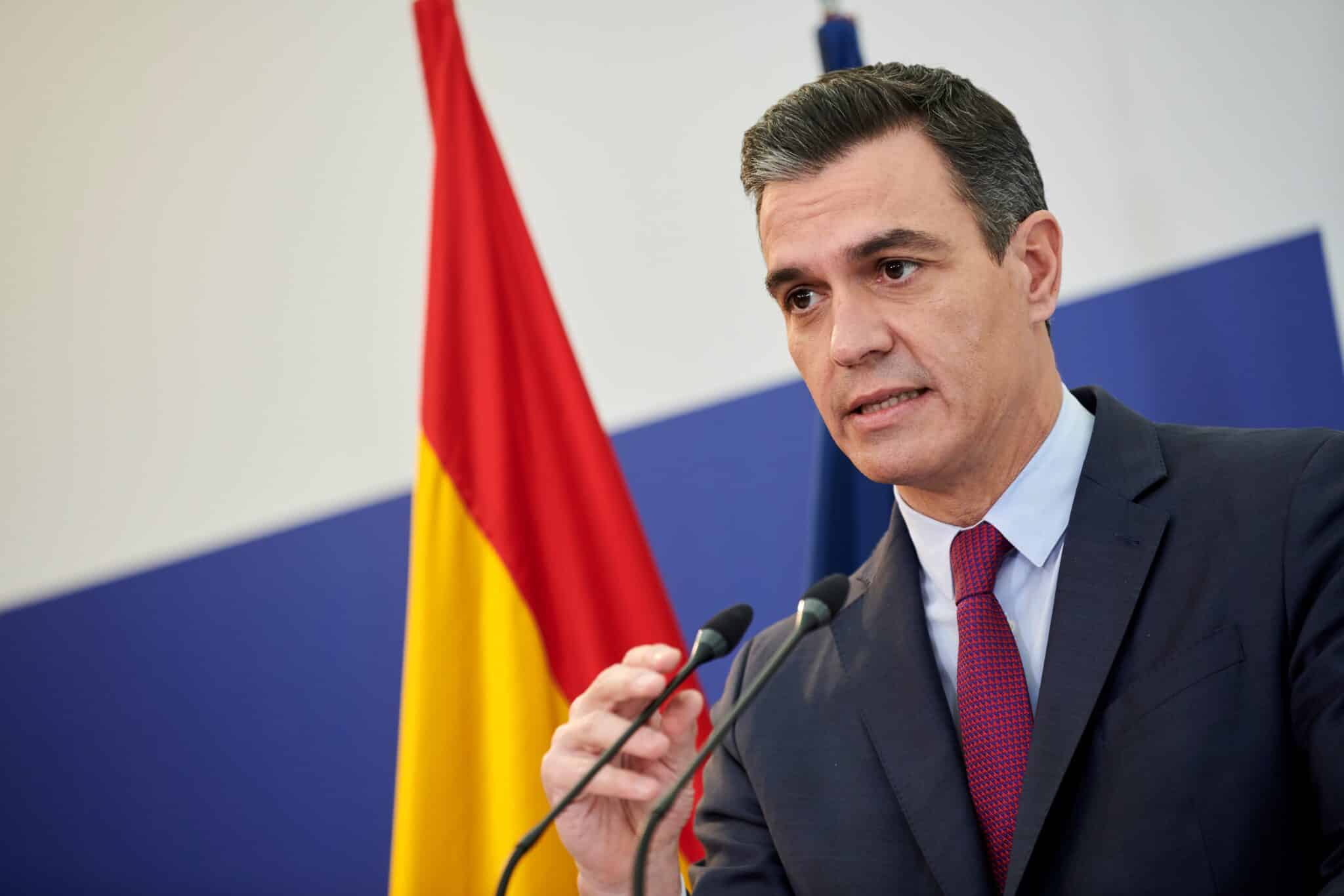 El presidente del Gobierno español, Pedro Sánche