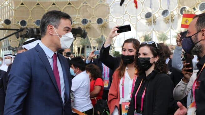 Pedro Sánchez, en la Expo de Dubai.