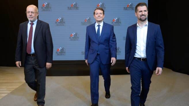 El PP va a acabar haciendo un pan como unas tortas Los candidatos del PSOE, PP y Ciudadanos a la Presidencia de la Junta de Castilla y León,