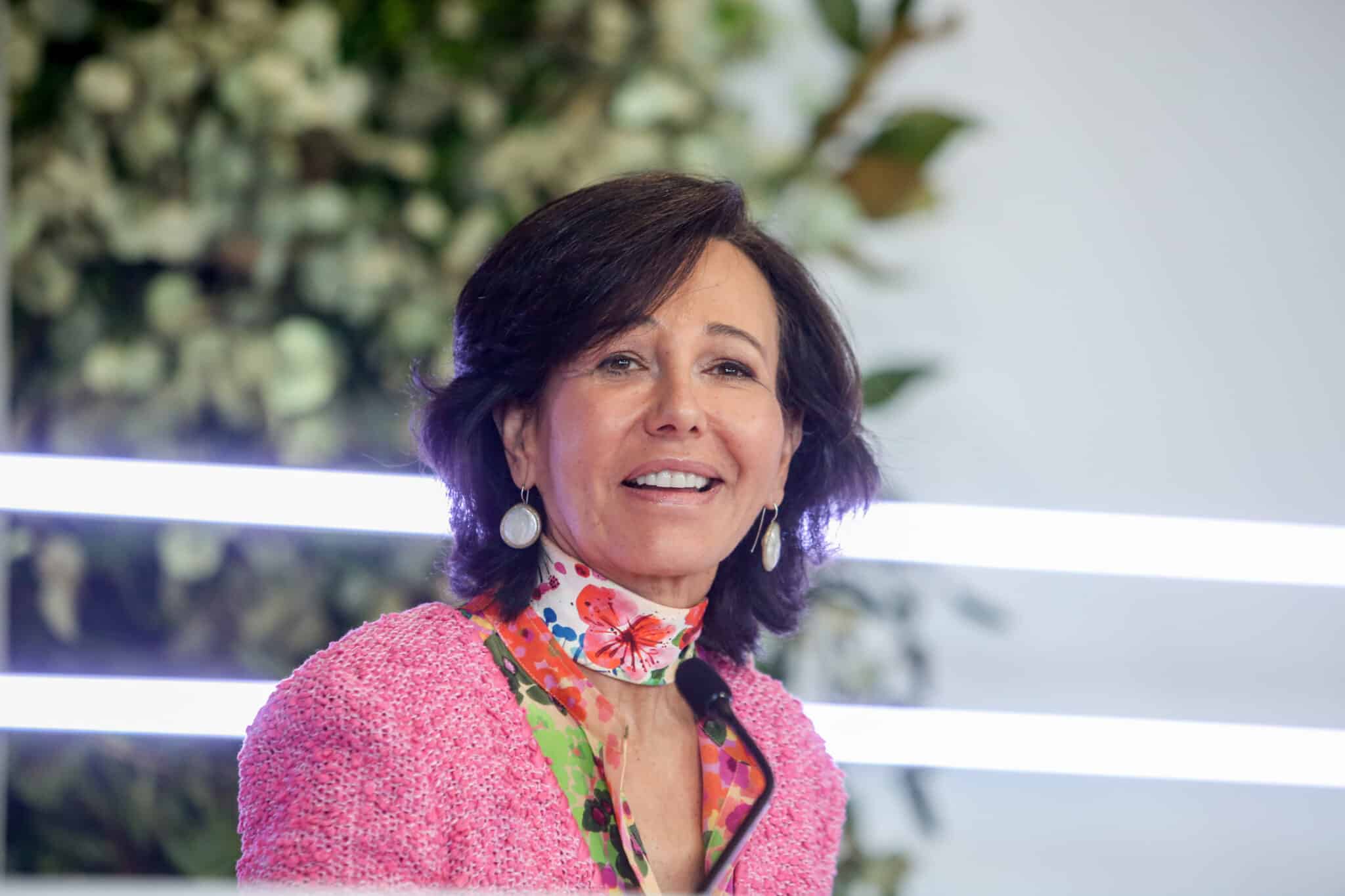 Ana Botín es la presidenta del Banco Santander