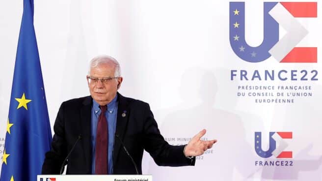 El Alto Representante para la Política Exterior y de Seguridad de la UE, Josep Borrell, en París