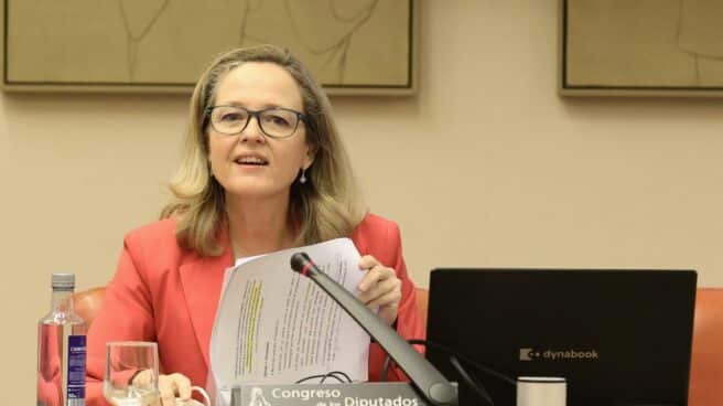 La vicepresidenta primera y ministra de Economía, Nadia Calviño