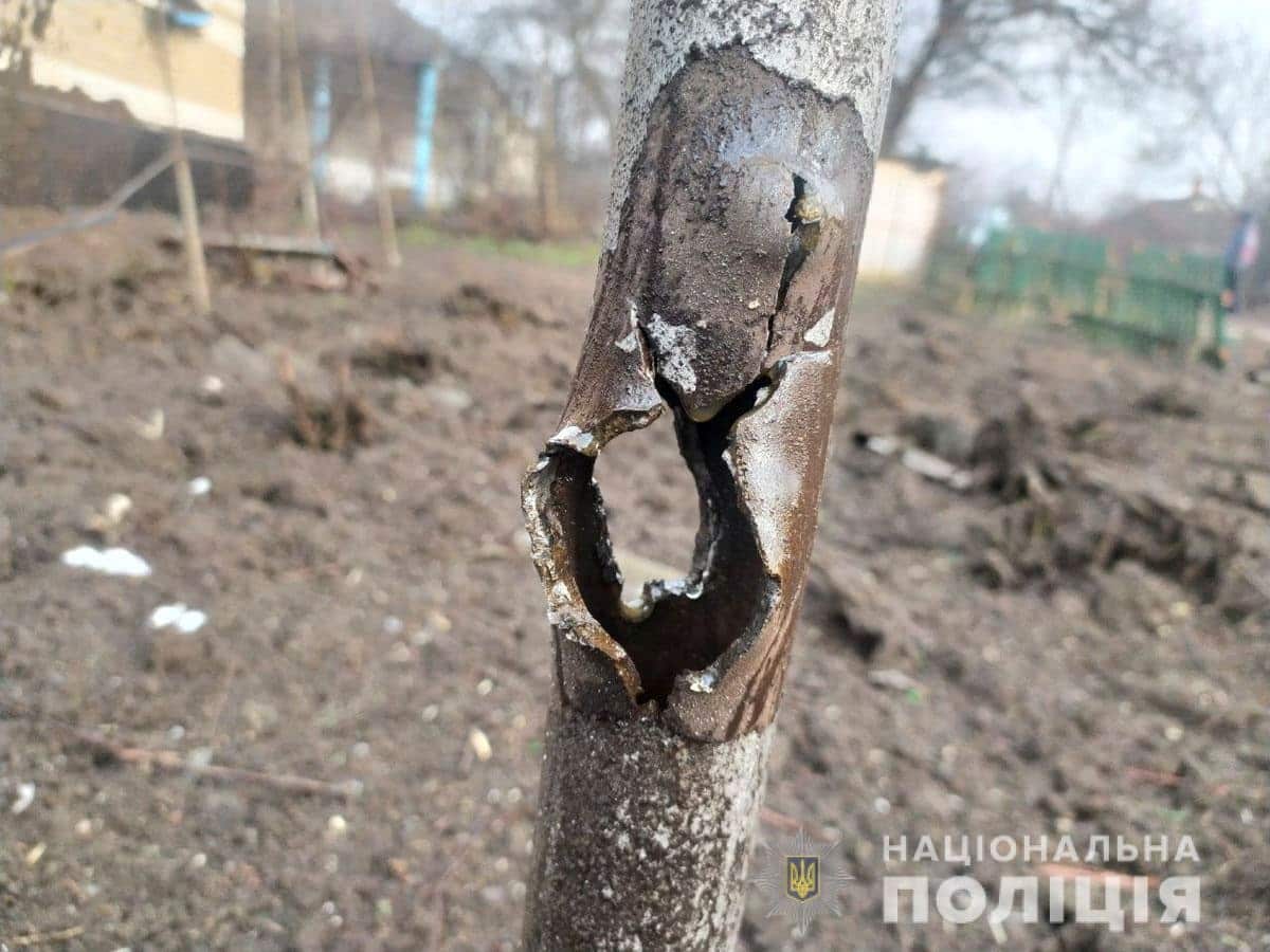 Muestra de la zona donde se registran bombardeos en Donetsk