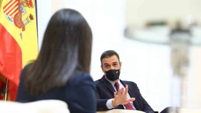 Pedro Sánchez e Inés Arrimadas en una imagen de archivo