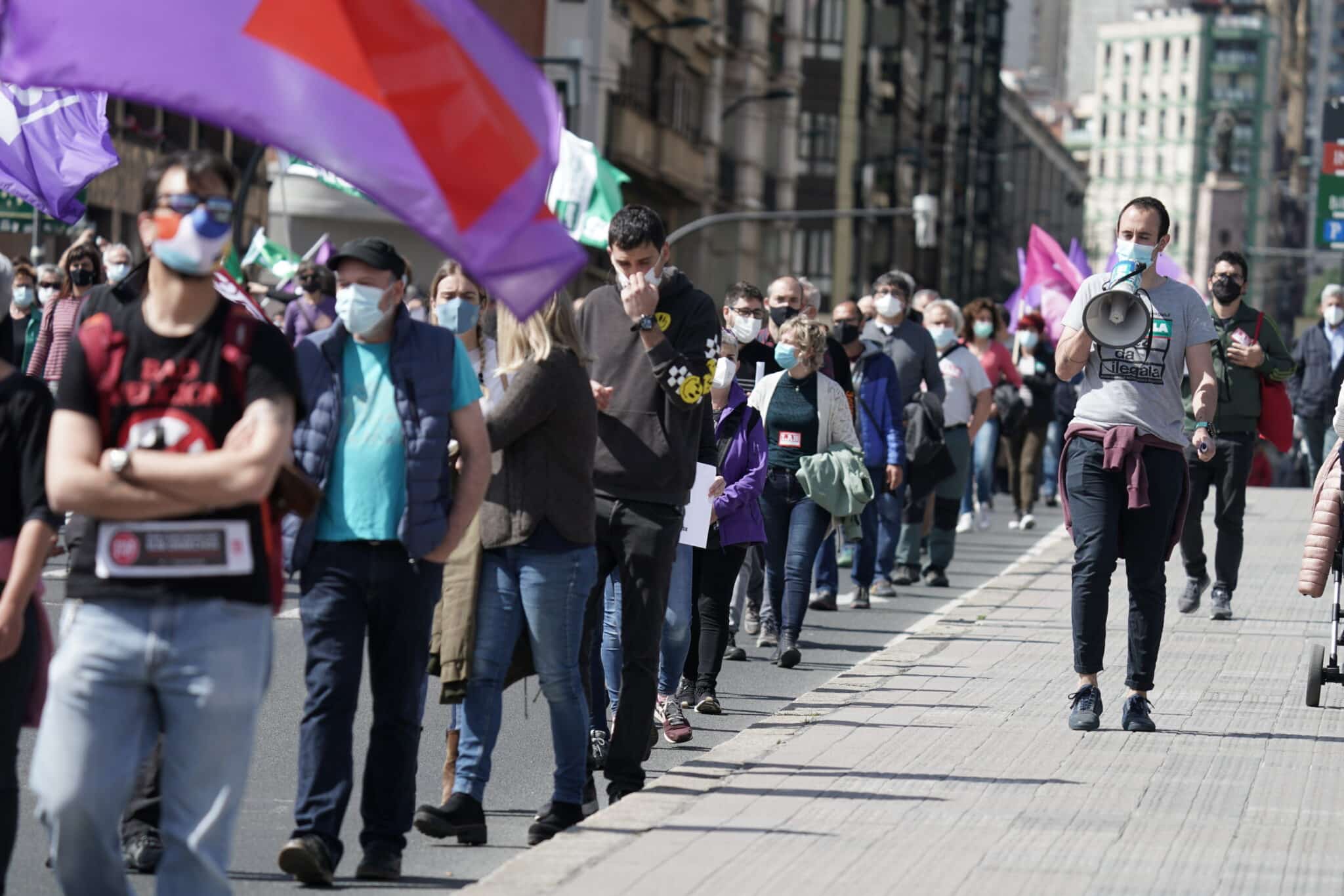 La 'kale borroka' laboral: Euskadi concentra el 42% de las huelgas en España