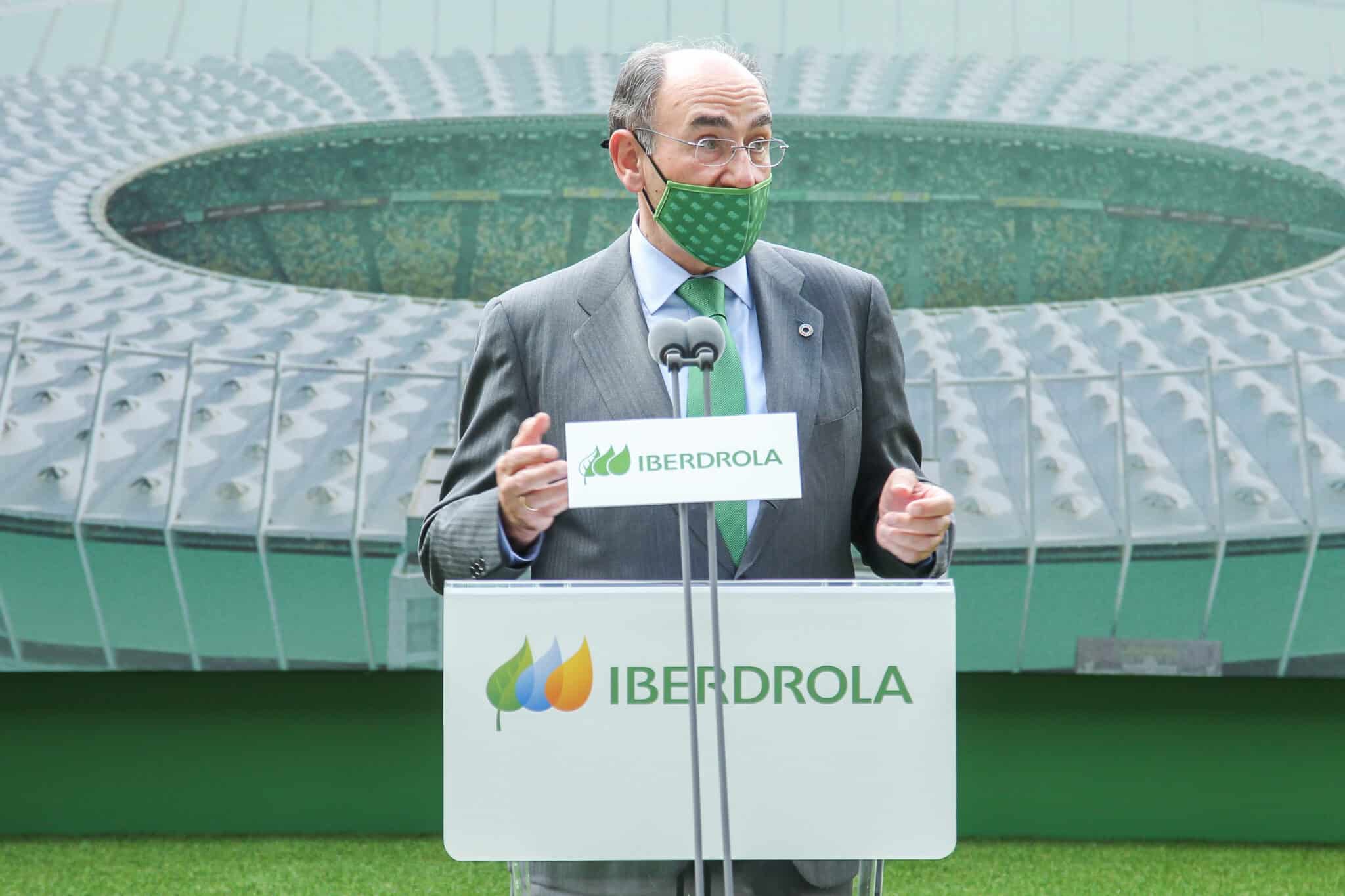 Ignacio Sánchez Galán, presidente de Iberdrola en una rueda de prensa