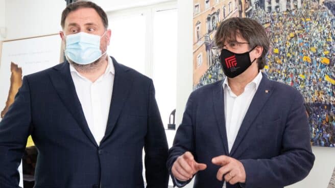 tribunal-cuentas-recula-aval-generalitat-gastos-proces Oriol Junqueras y el ex presidente de la Generalitat Carles Puigdemont.