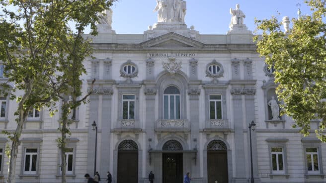 La sede del Tribunal Supremo, en Madrid La fachada del Tribunal Supremo, a 15 de octubre de 2021, en Madrid (España).