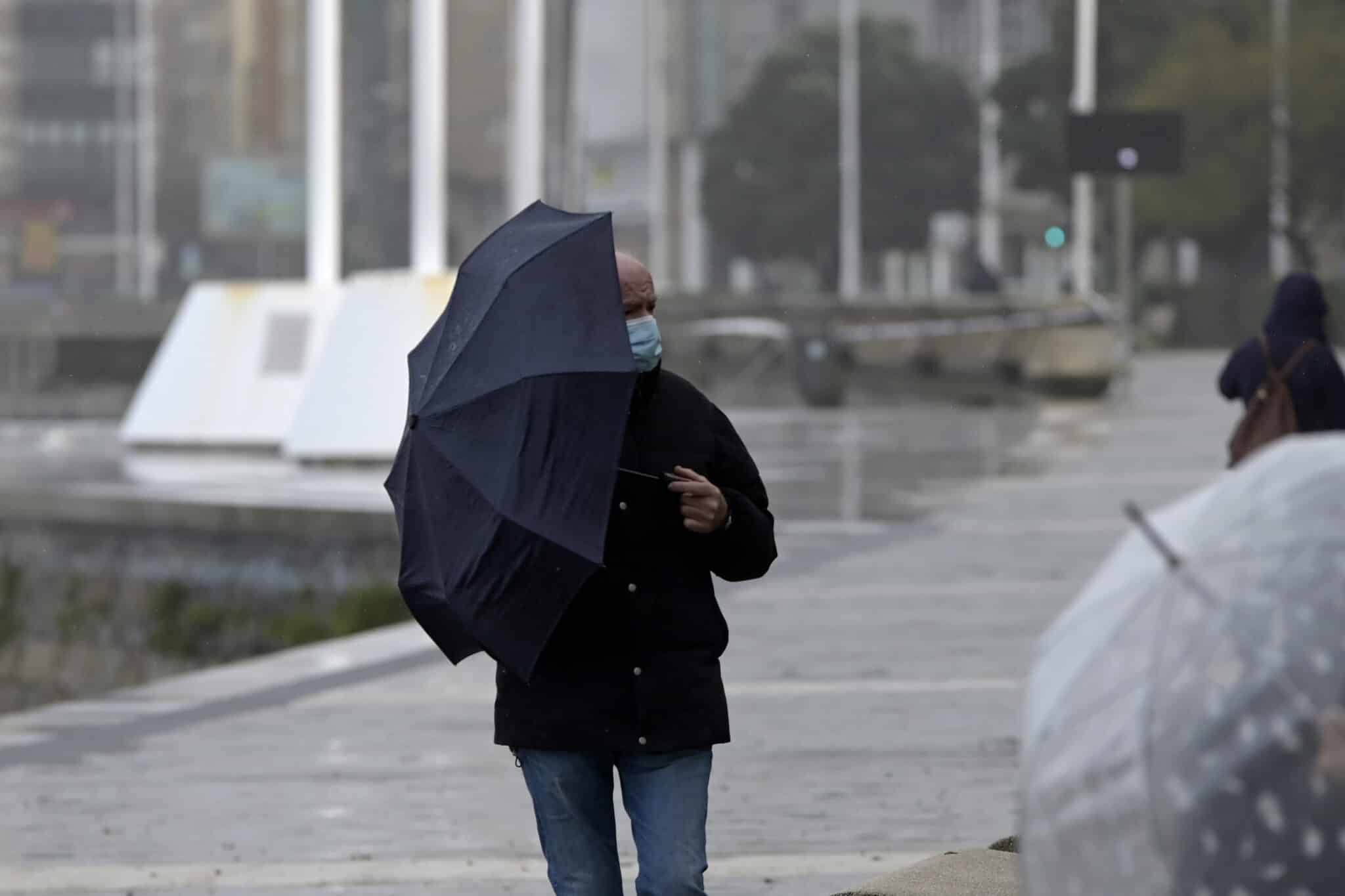 Hoy, lluvias débiles en el Cantábrico, alto Ebro y Pirineos