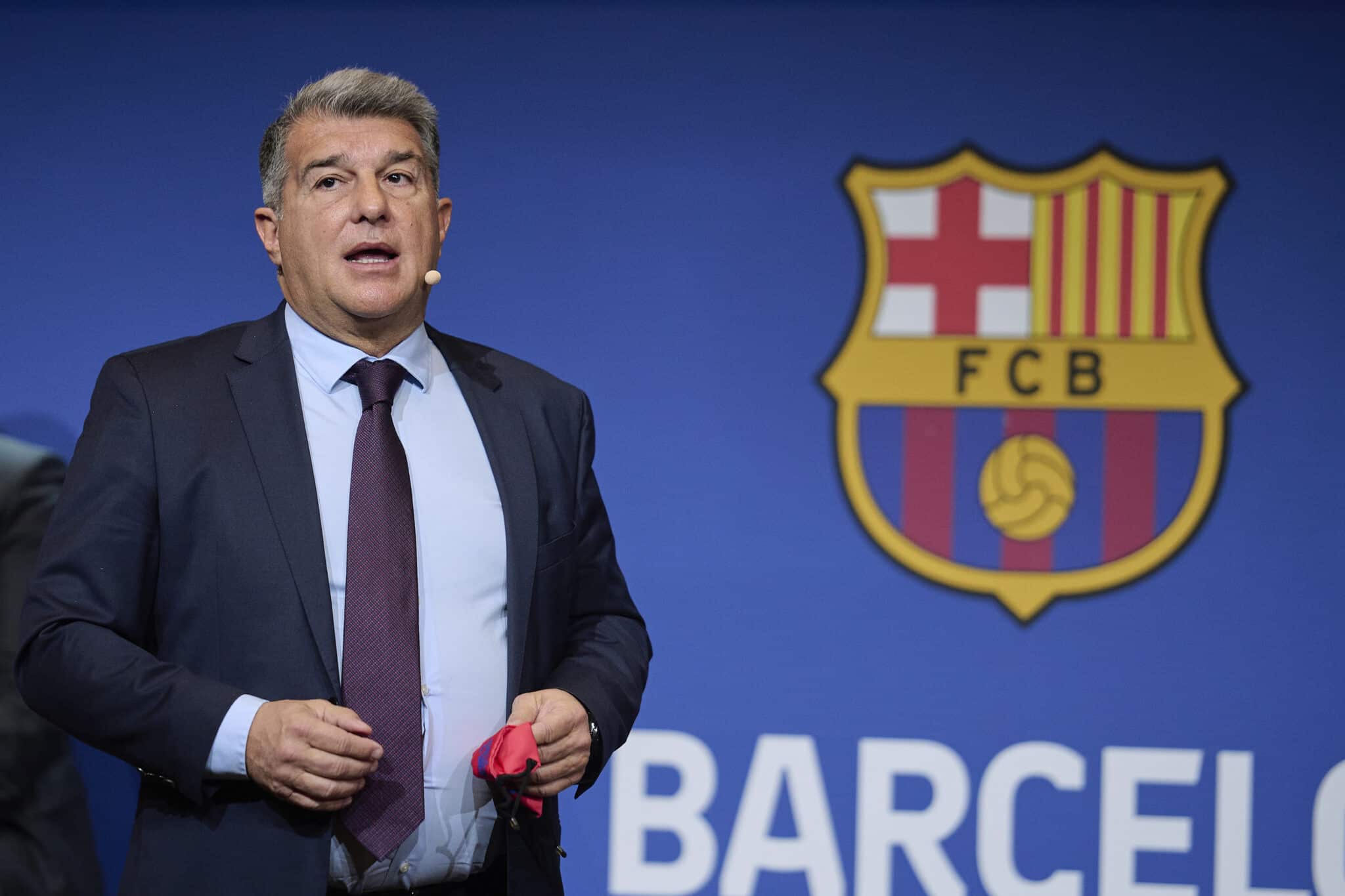 Joan Laporta, presidente del Barcelona.