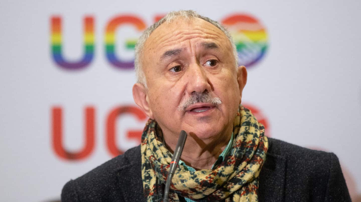 El secretario general del sindicato UGT, Pepe Álvarez.