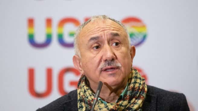 Bolaños presenta el Plan Anual Normativo 2022 a Pepe Álvarez El secretario general del sindicato UGT, Pepe Álvarez.