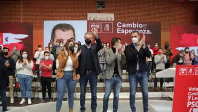 Sánchez en León: "Ganó España y perdió la oposición negacionista del PP"