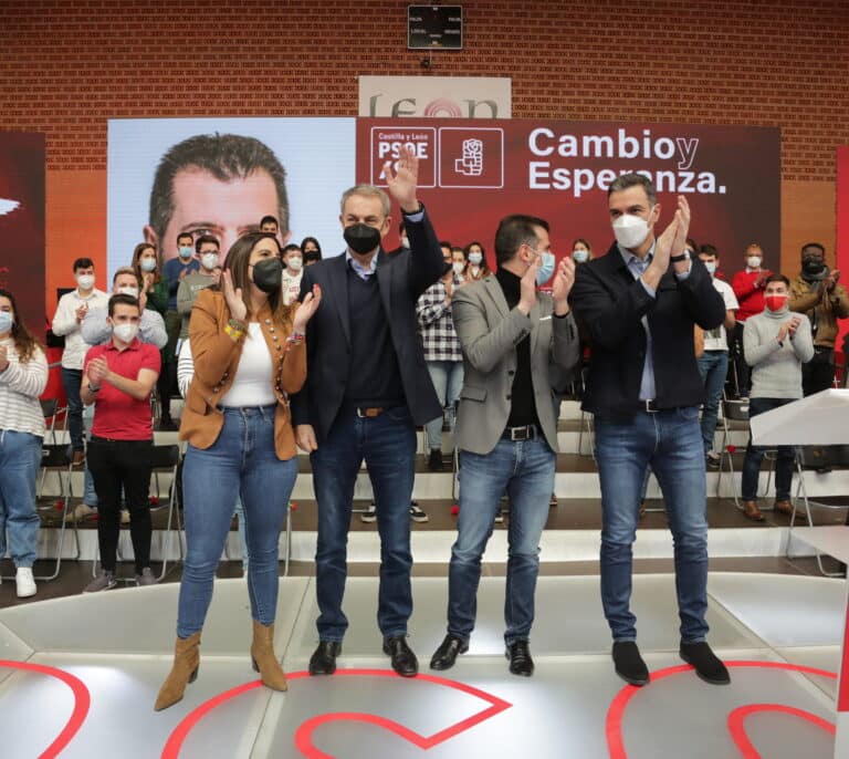 Sánchez en León: "Ganó España y perdió la oposición negacionista del PP"