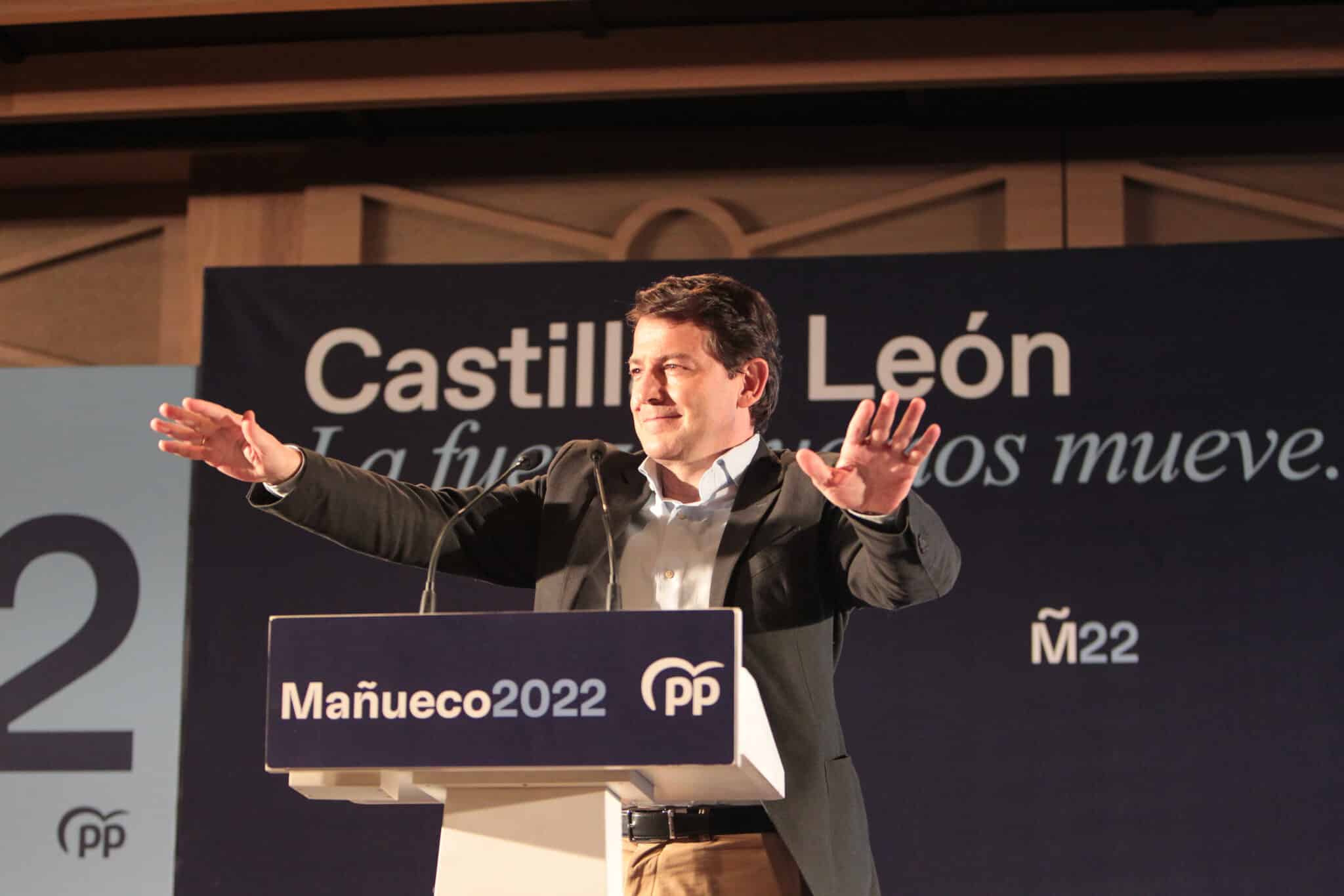 El presidente de la Junta de Castilla y León, Alfonso Fernández Mañueco.