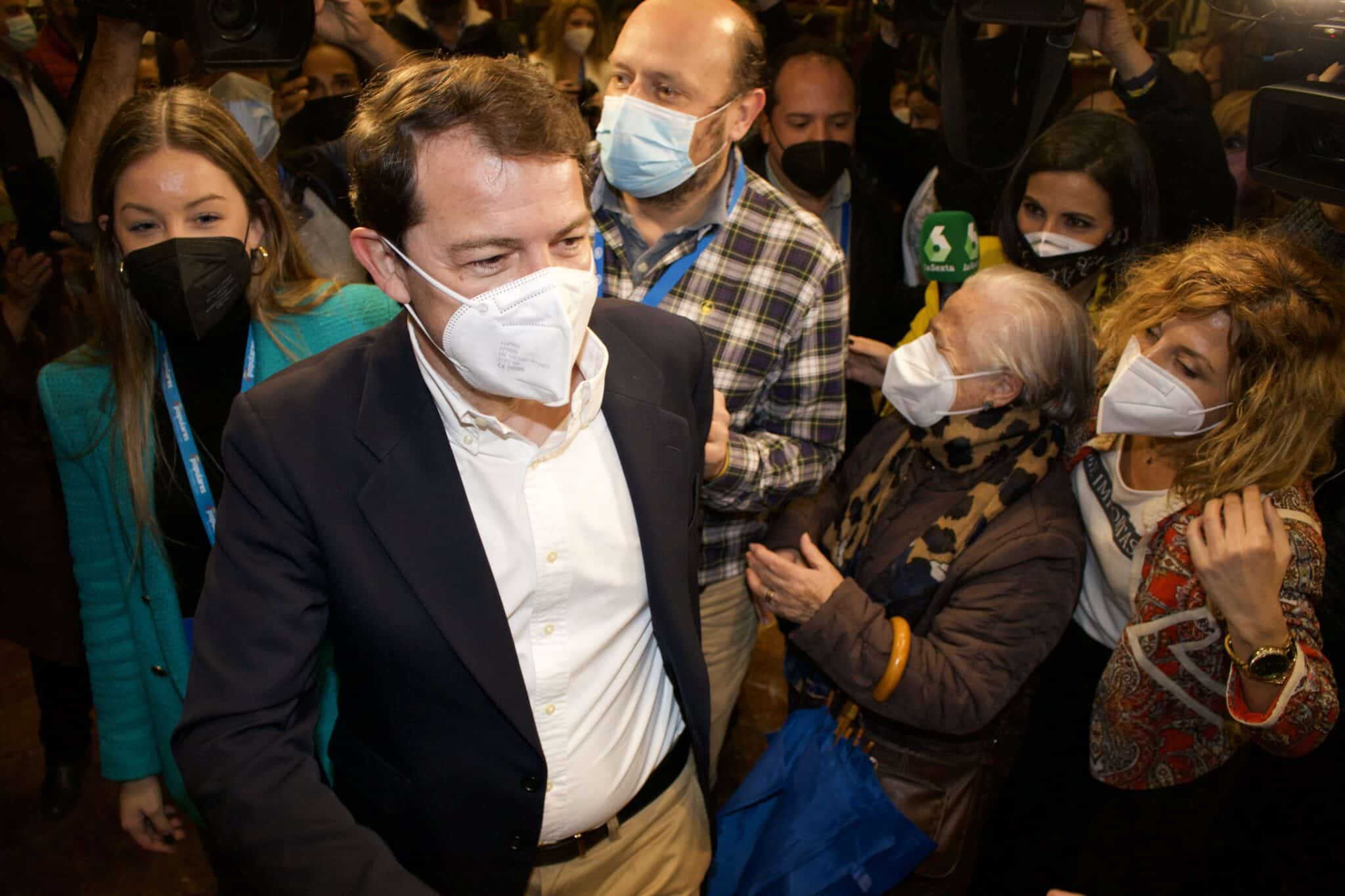 El candidato a la Presidencia de la Junta de Castilla y León por el PP, Alfonso Fernández Mañueco.