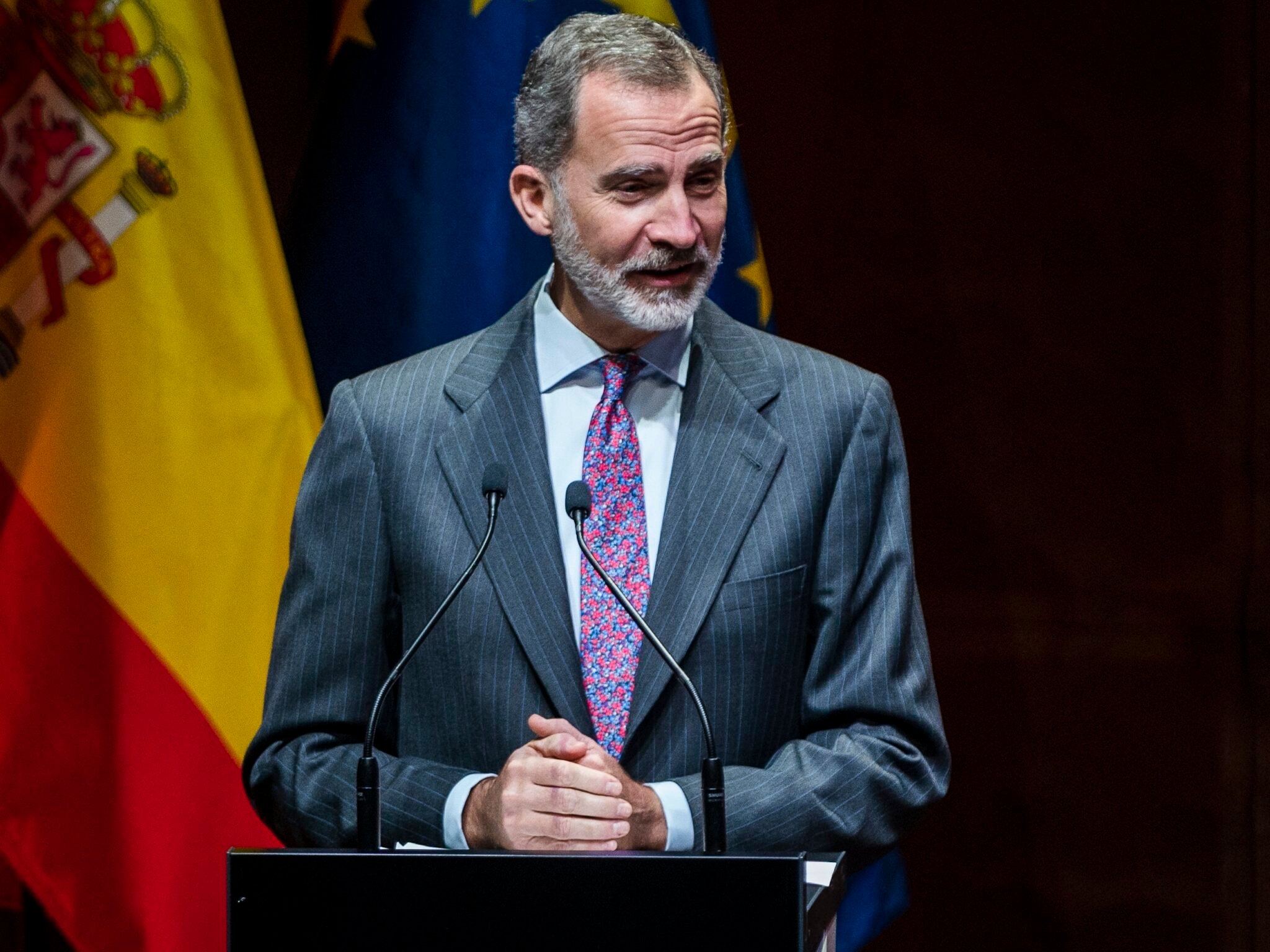 El rey Felipe VI, que continúa dando positivo en Covid, tendrá que seguir en cuarentena