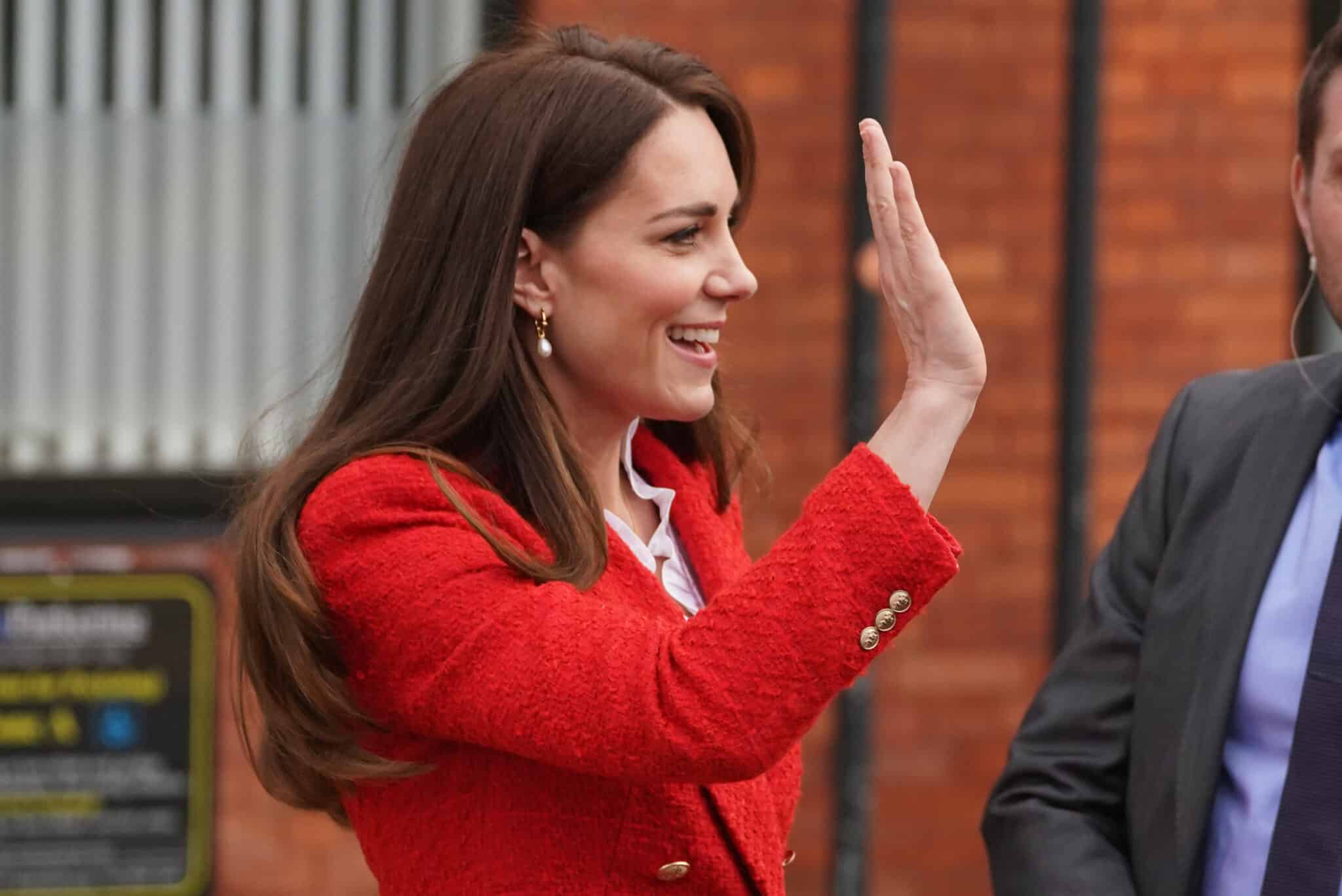 Kate Middleton, duquesa de Cambridge, a su llegada a Copenhague, Dinamarca