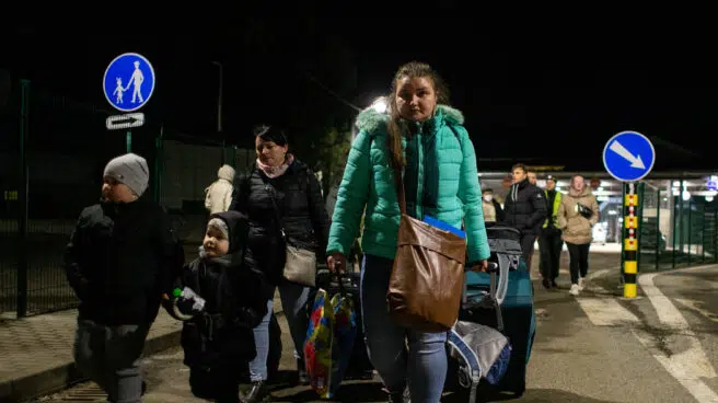 Polonia cifra en 100.000 las personas que han cruzado su frontera con Ucrania