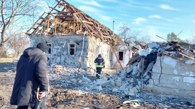 Bombardeo ruso en la localidad de Pavlivka, en la región de Odesa.