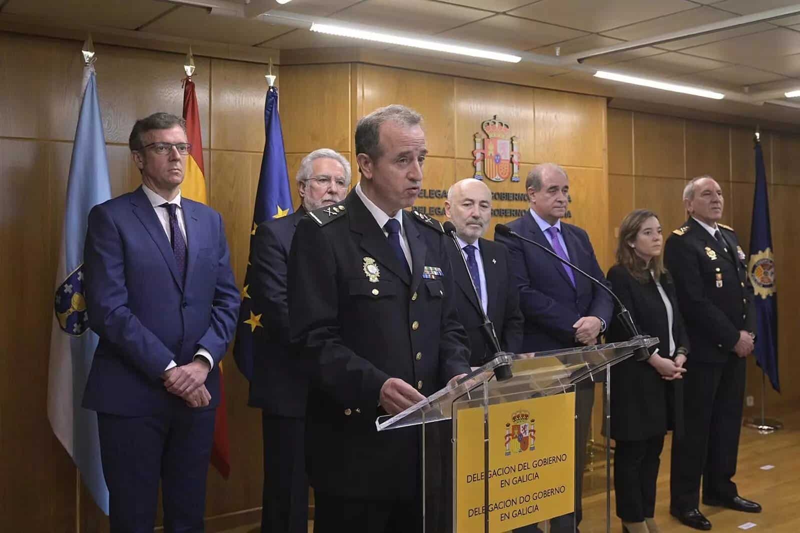 José Luis Balseiro, jefe superior de Policía en Galicia.