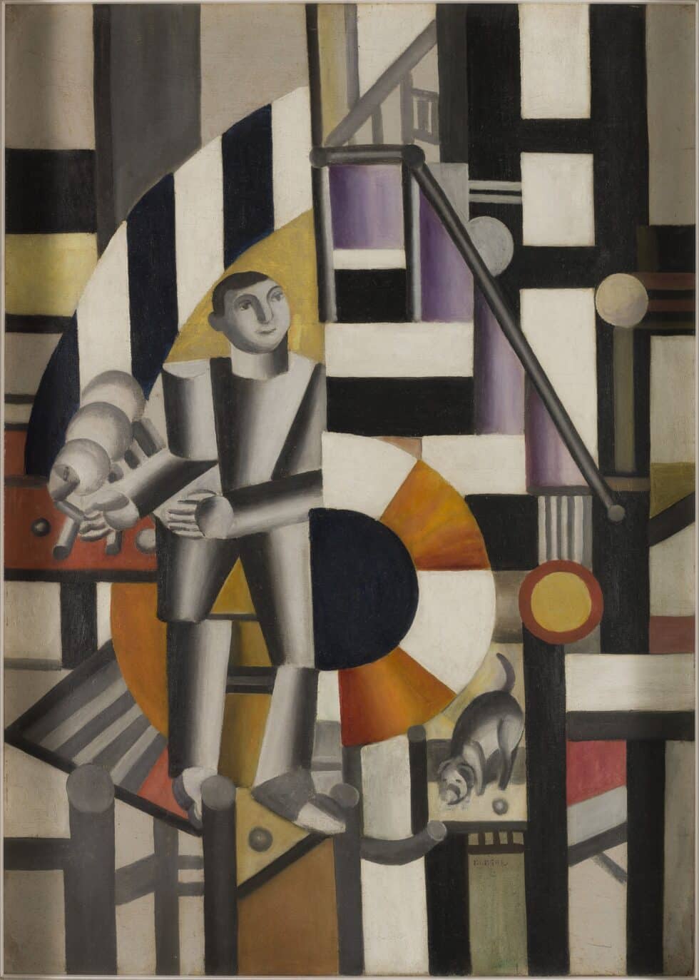 Fernand Léger, 'Hombre con pipa' (L'homme à la pipe), 1920