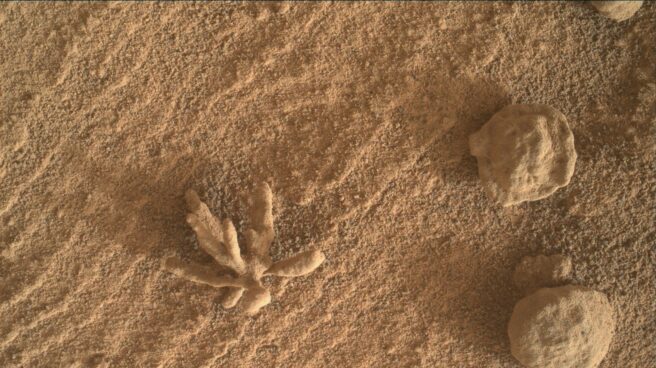 Formación descubierta en Marte.