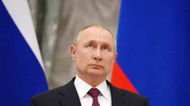 Putin, en el foco de la diplomacia en la crisis rusa El líder ruso, Vladimir Putin, en su encuentro con el canciller alemán, Olaf Scholz