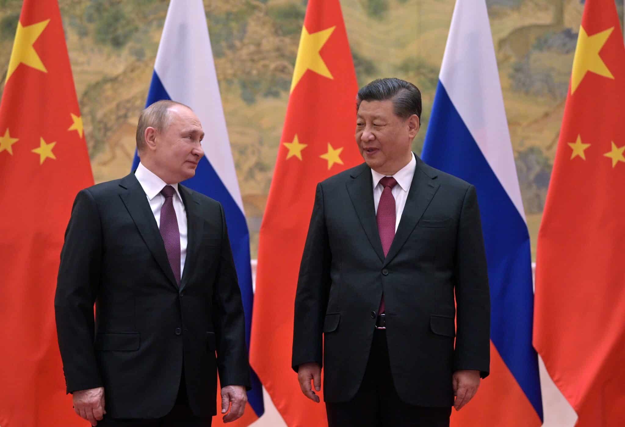 Putin y Xi Jinping en Pekín