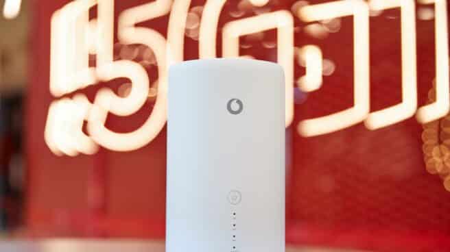 El nuevo router 5G, que pretende desplazar a la fibra óptica Nuevo router de Vodafone que ha presentado en el Mobile World Congress