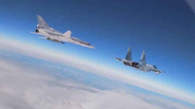 Dos aviones participan en las maniobras militares de Rusia y Bielorrusia