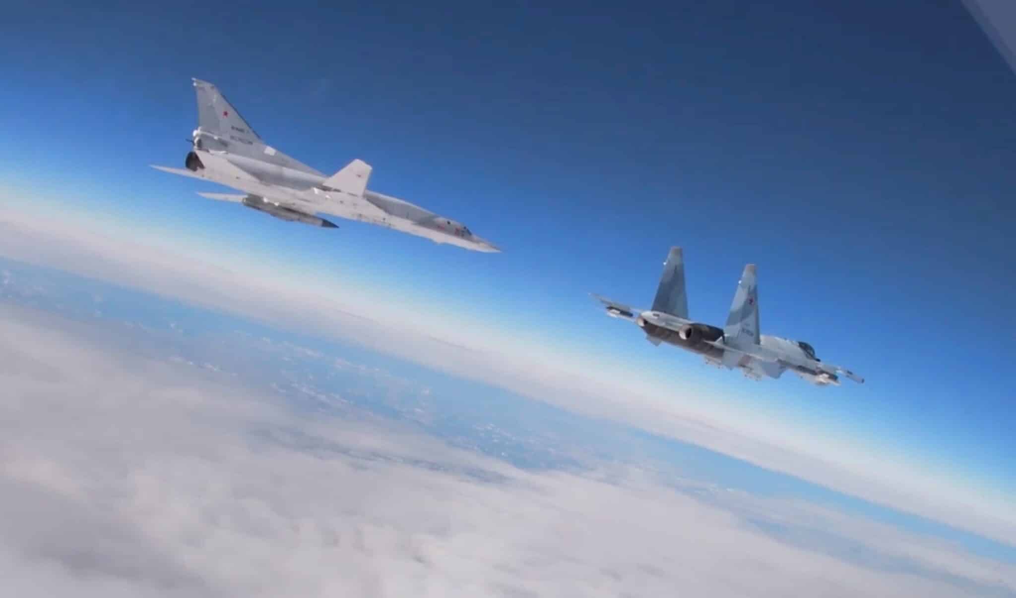 Dos aviones participan en las maniobras militares de Rusia y Bielorrusia