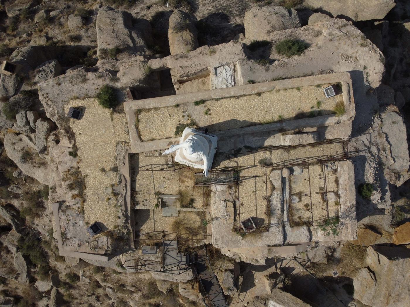 Cerro del Espíritu Santo, donde se realiza la excavación en Vera