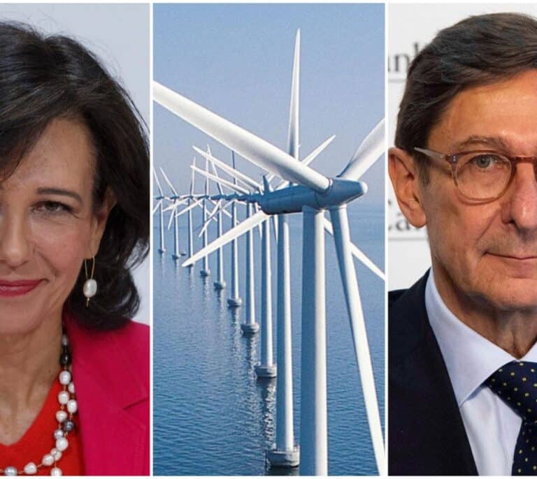 Botín y Goirigolzarri sitúan al Santander y Caixabank en lo más alto de los ranking de 'crédito verde' en Europa y el mundo